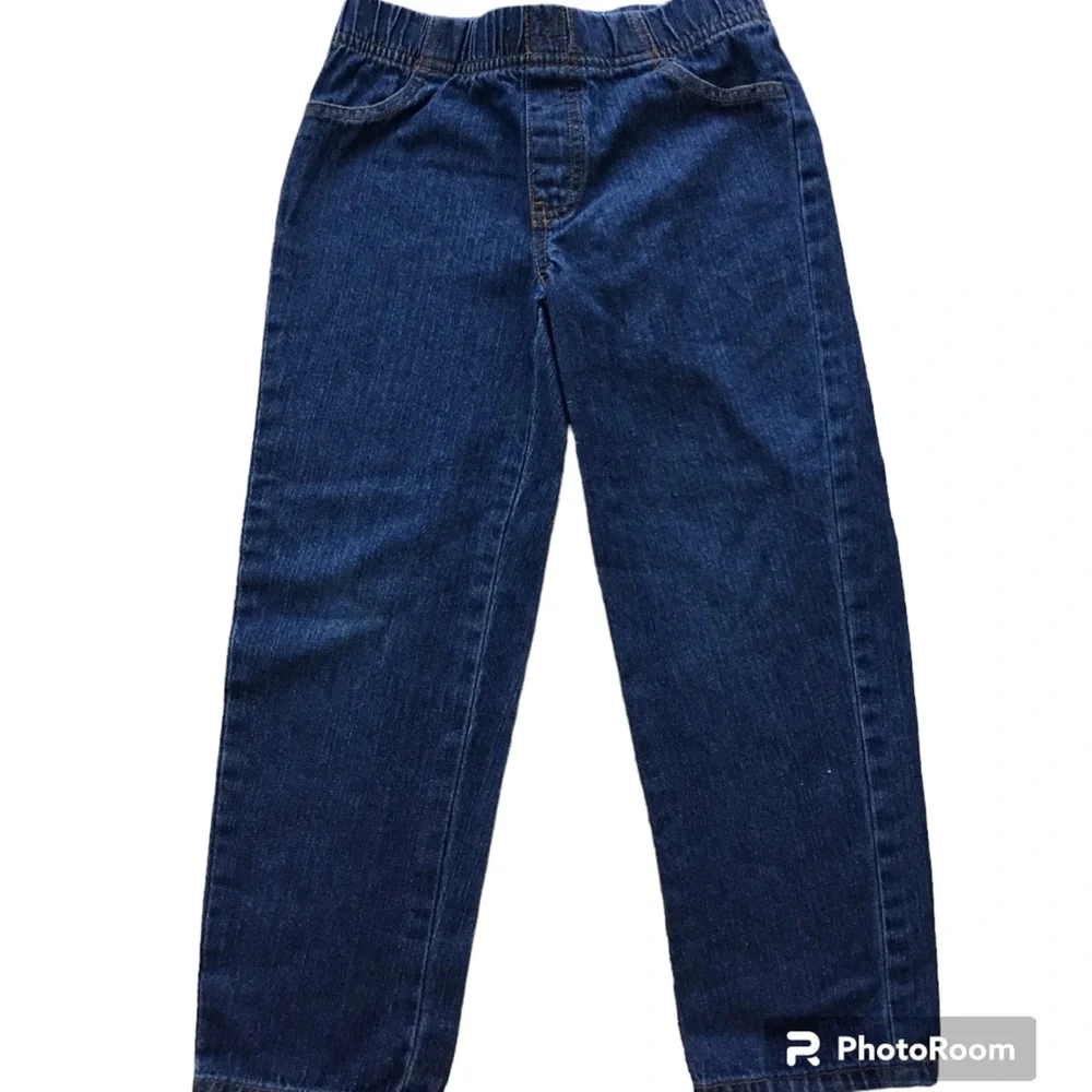 ⭐️Toddler Boy Carter’s 2 -Piece Plaid Button Down Shirt & Jeans 5T⭐️